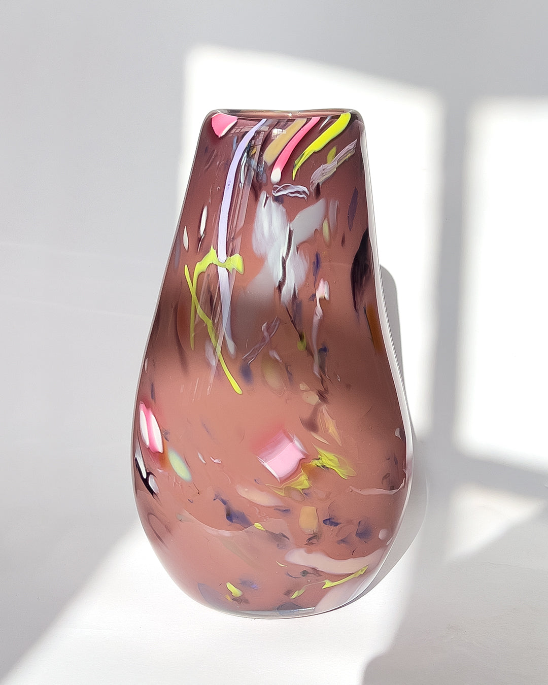 Rose Custard Nassau Vase