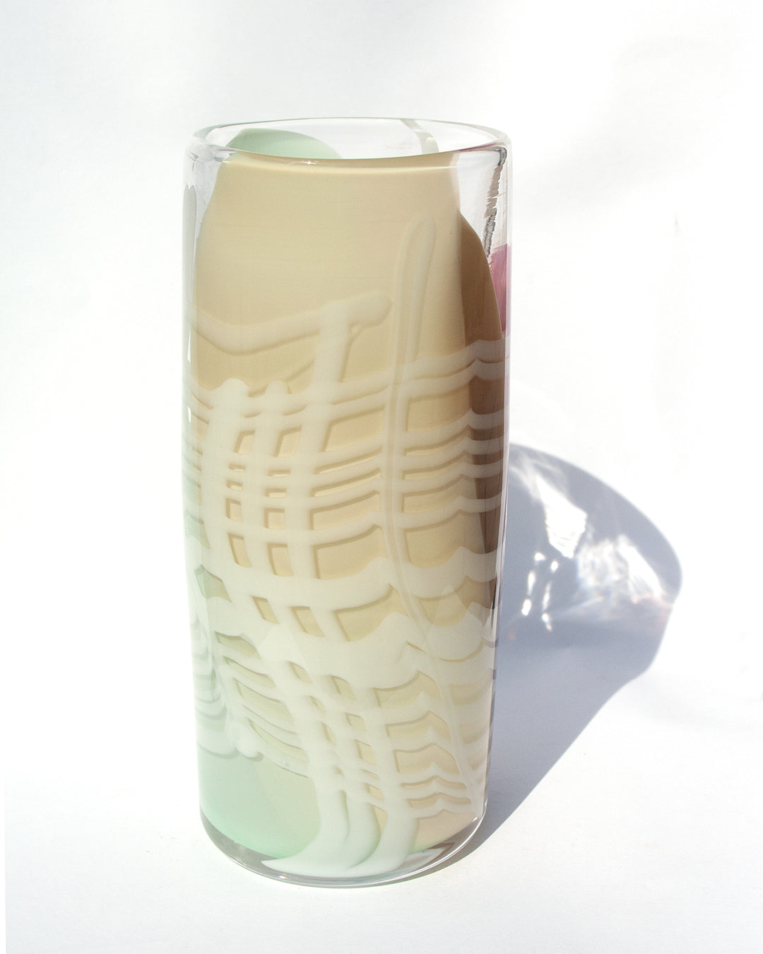 Neopolitan Swish Vase