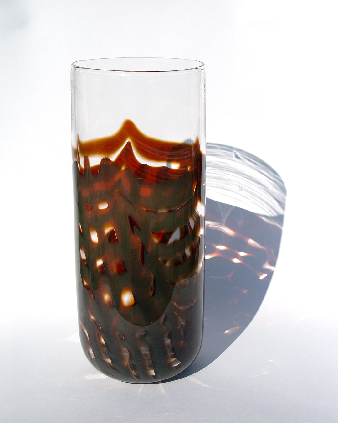 Subtle Lustre Swish Vase