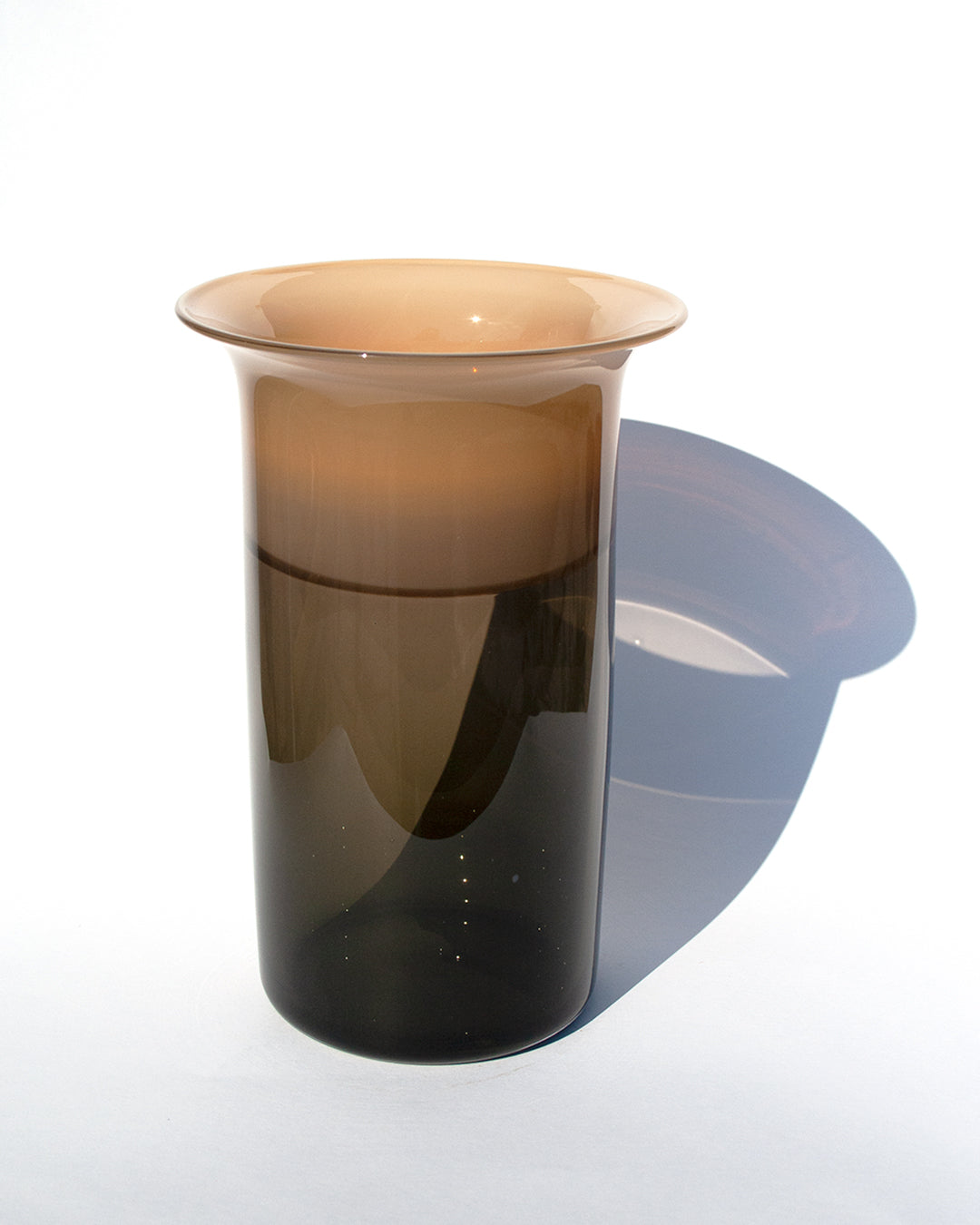 Smoked Apricot Horizon Vase