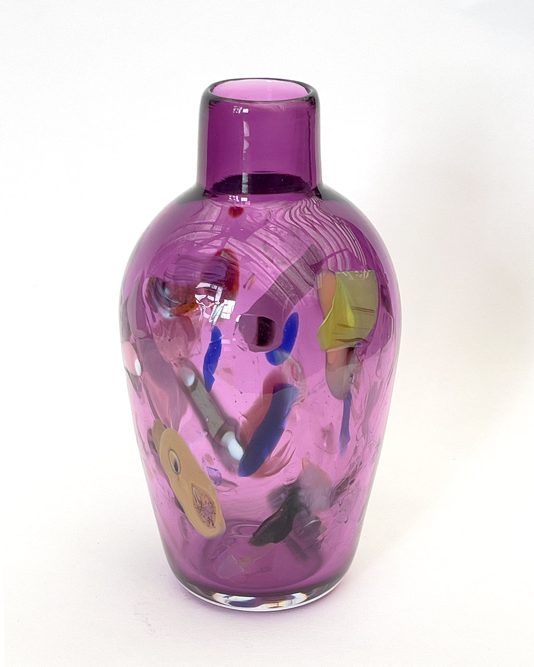 Hot Lavender Naked Nassau Vase