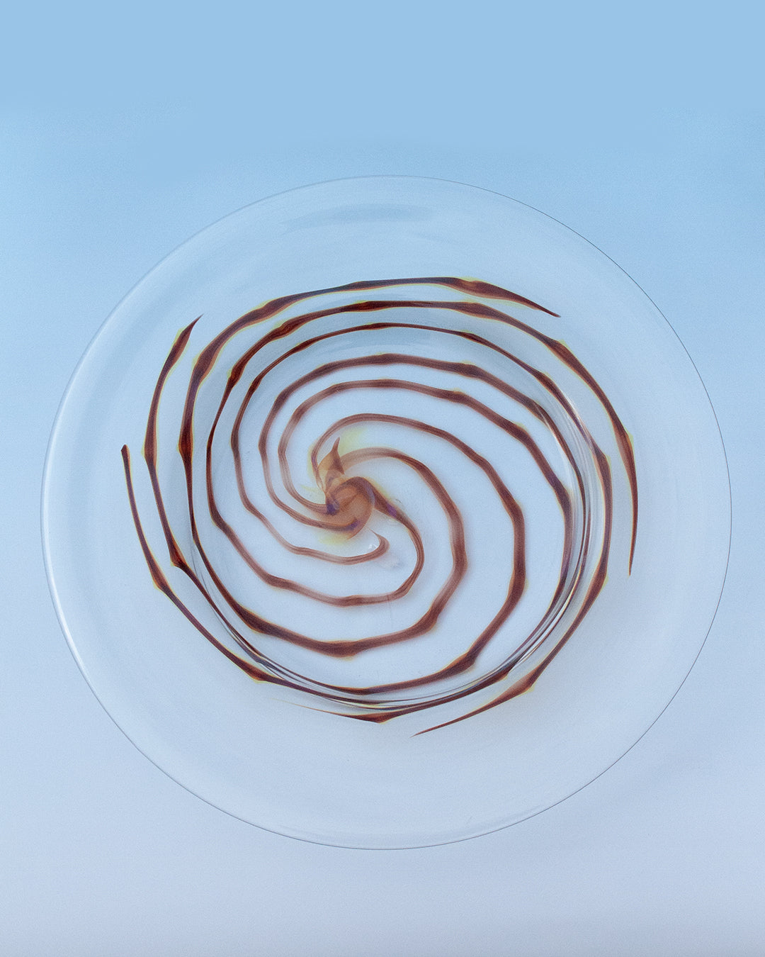Clear Spiral Plate