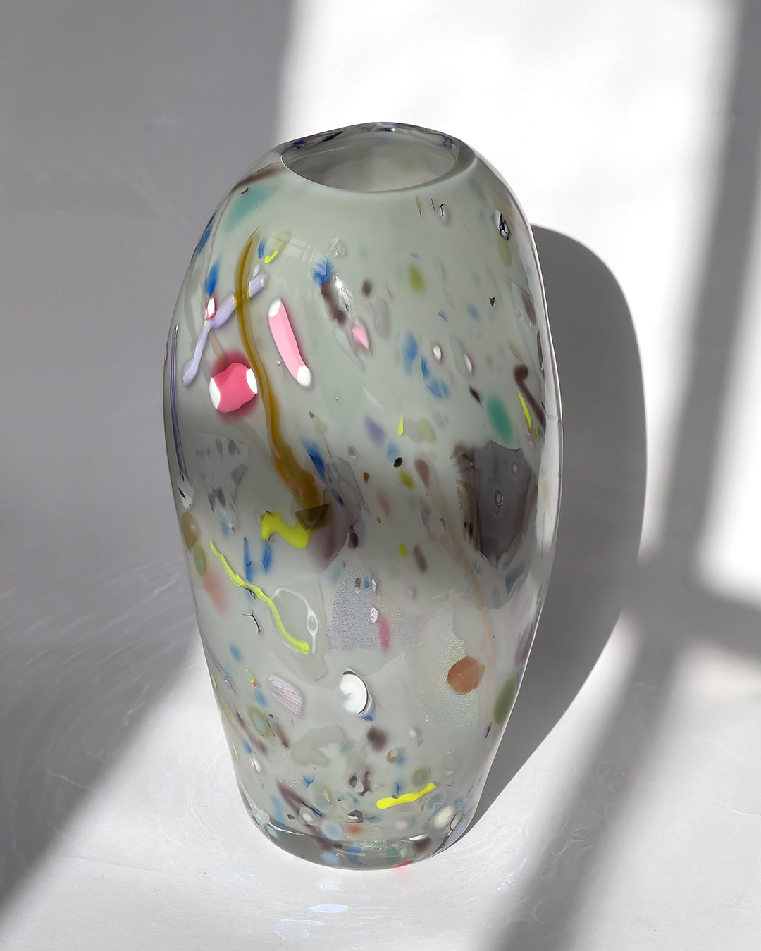 Soft Grey Nassau Vase