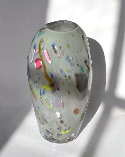 Soft Grey Nassau Vase