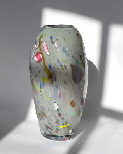 Soft Grey Nassau Vase