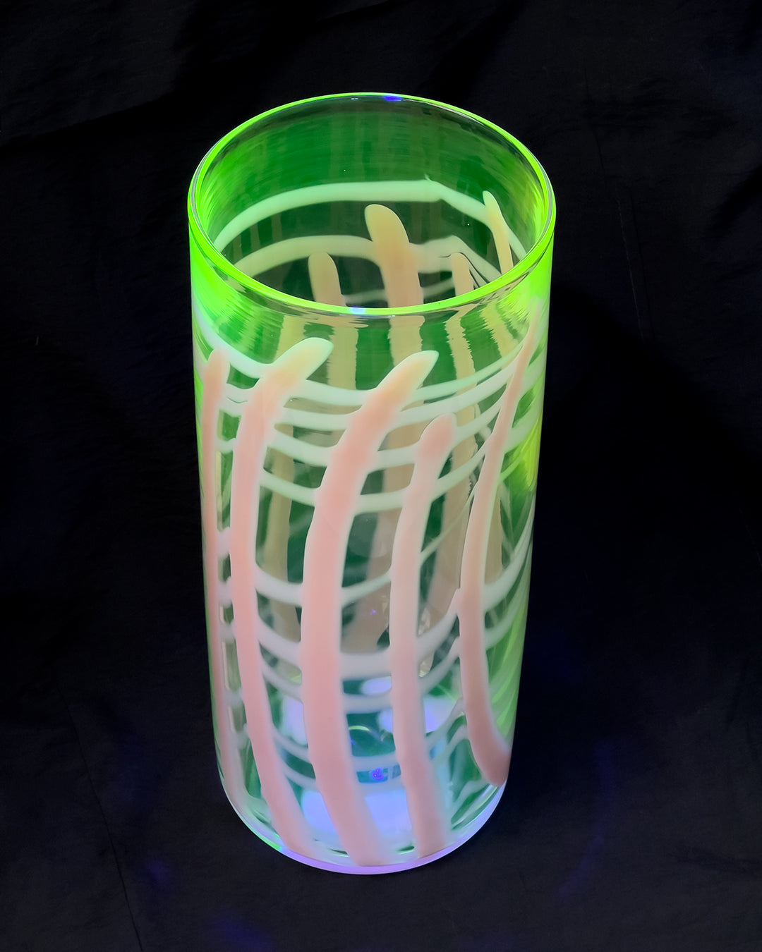 Chiffon Glow Swish Vase