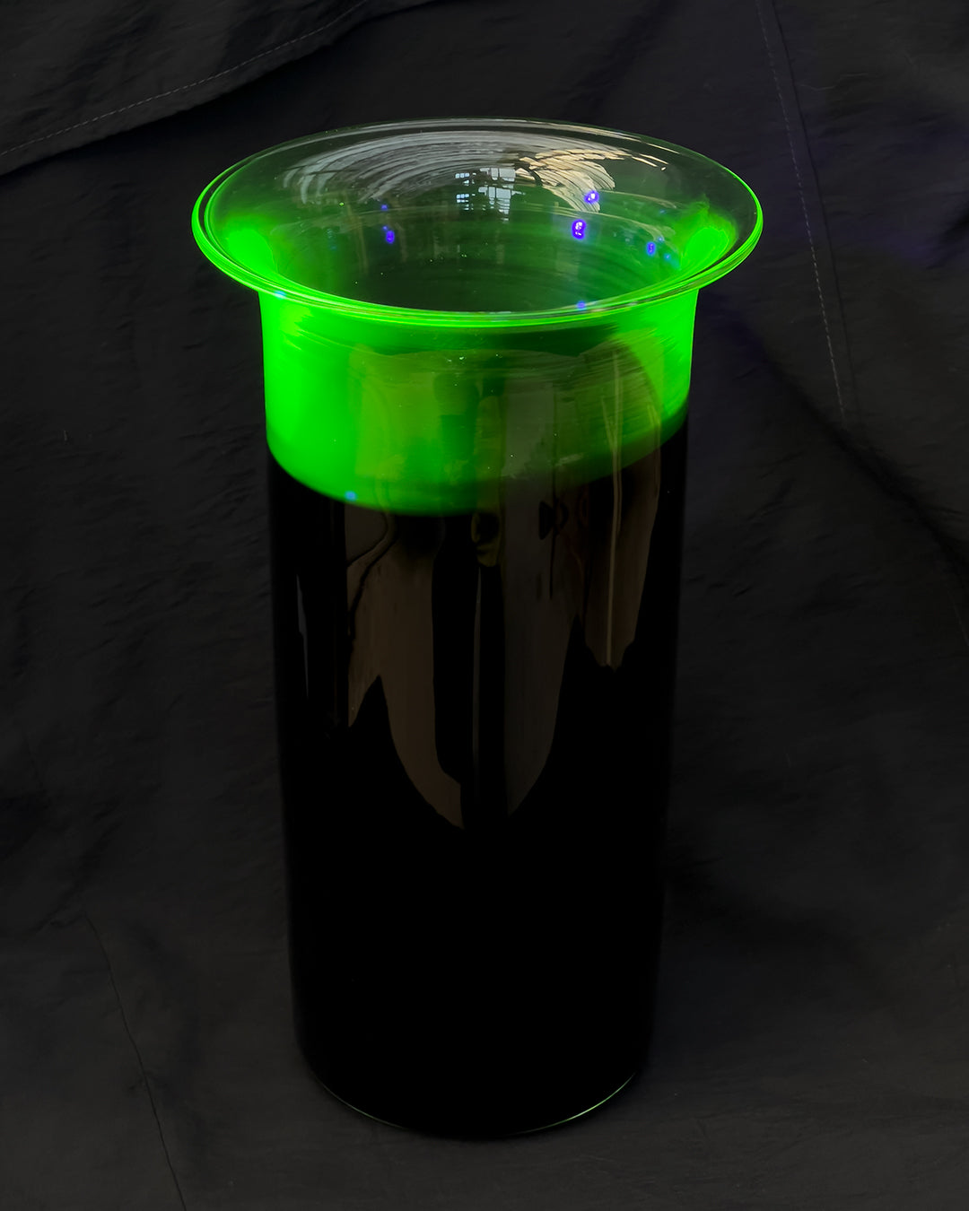 Uranium Night Horizon Vase