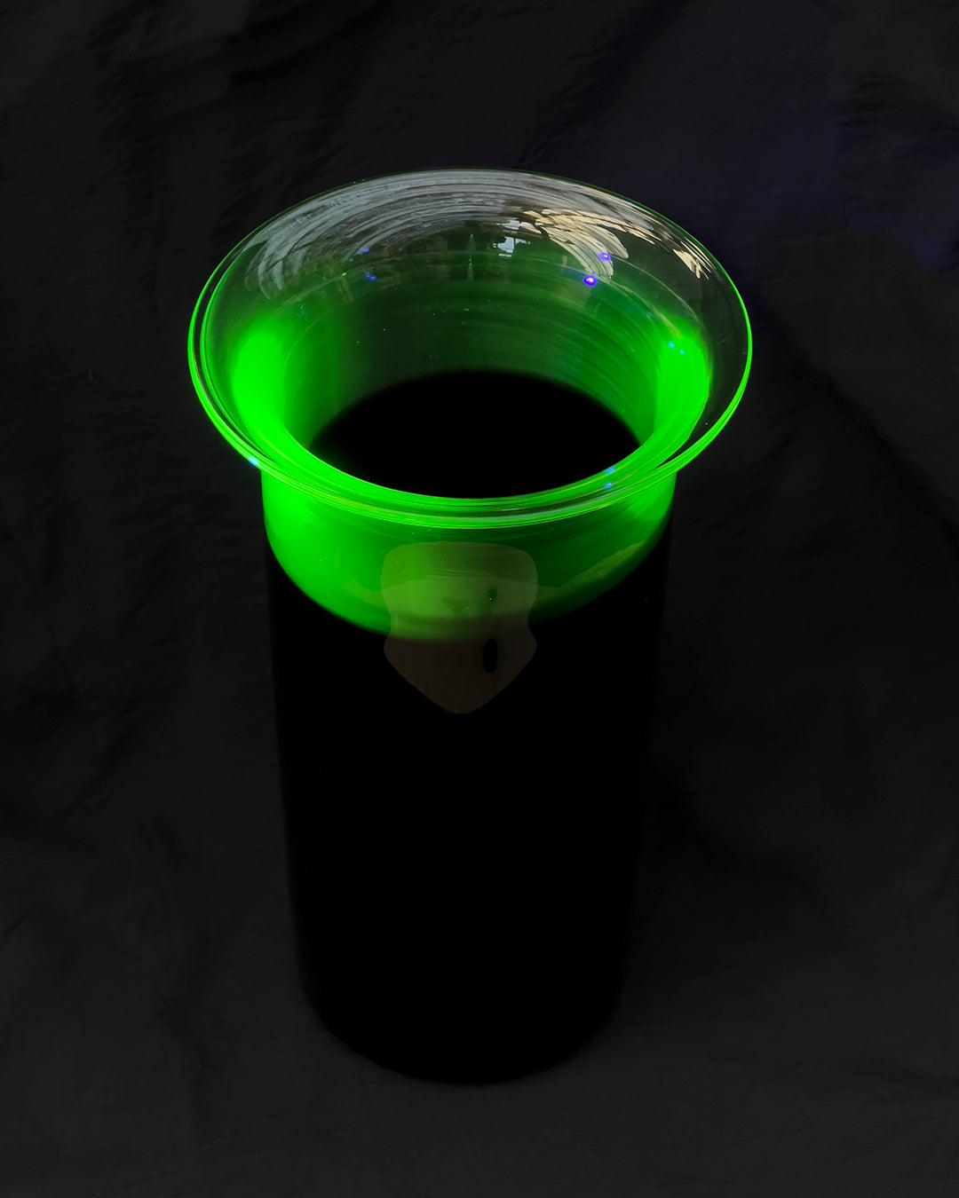 Uranium Night Horizon Vase