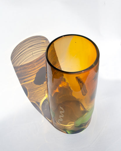 Amber Sunrise Nassau Vase