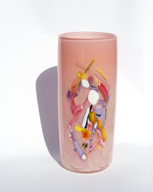 Pink Eddy Nassau Vase