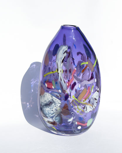 Violet Nassau Ikebana Vase