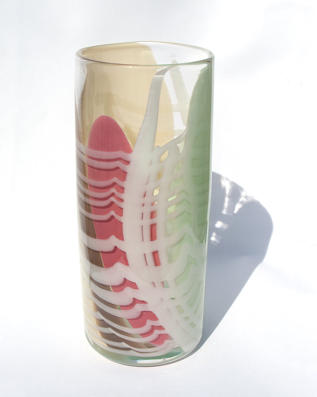 Neopolitan Swish Vase