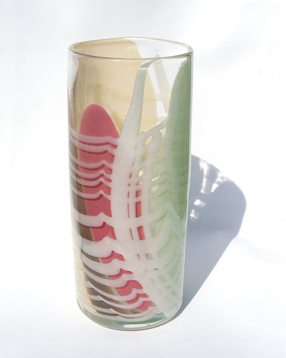 Neopolitan Swish Vase