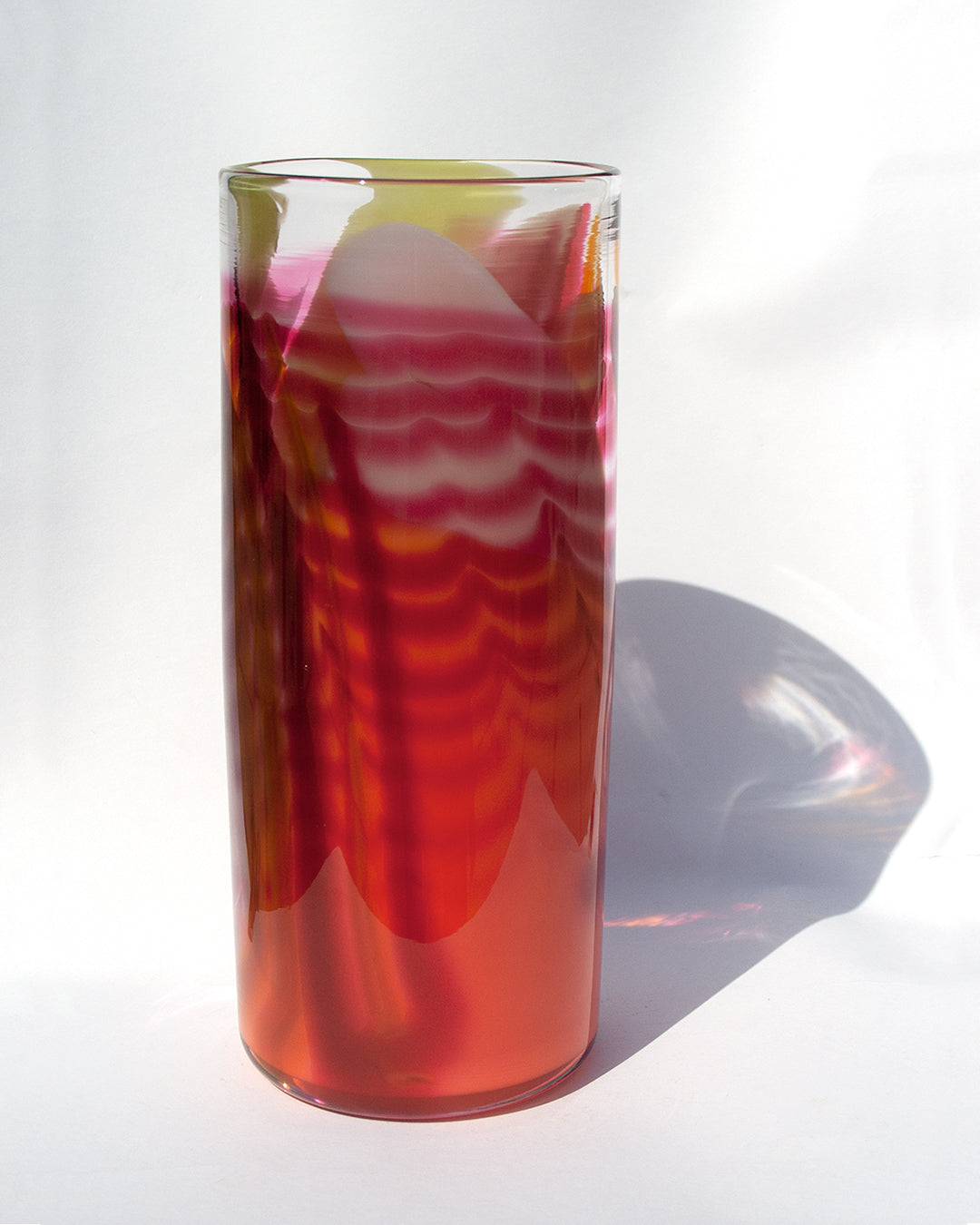 Heavy Citrus Swish Vase