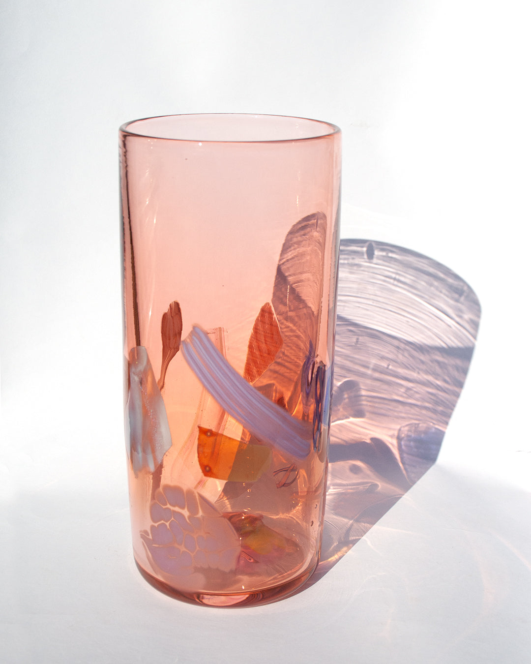 Peach Sunrise Nassau Vase