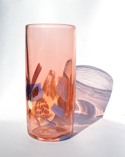 Peach Sunrise Nassau Vase