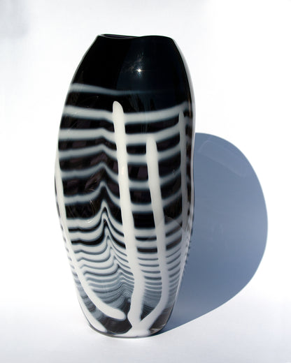 Vasarely Swish Vase