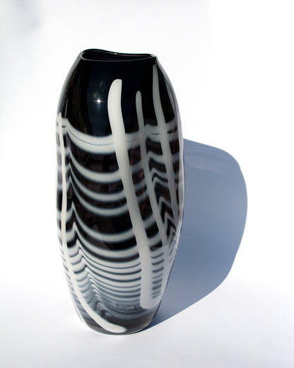 Vasarely Swish Vase