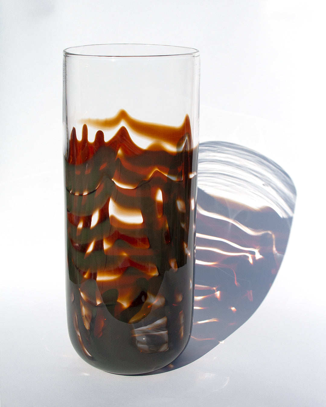 Subtle Lustre Swish Vase