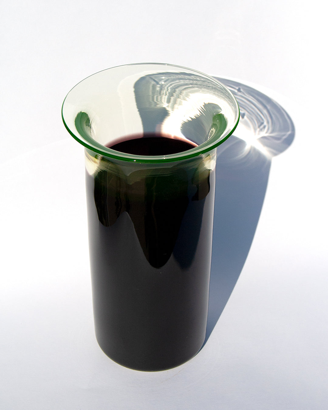 Uranium Night Horizon Vase