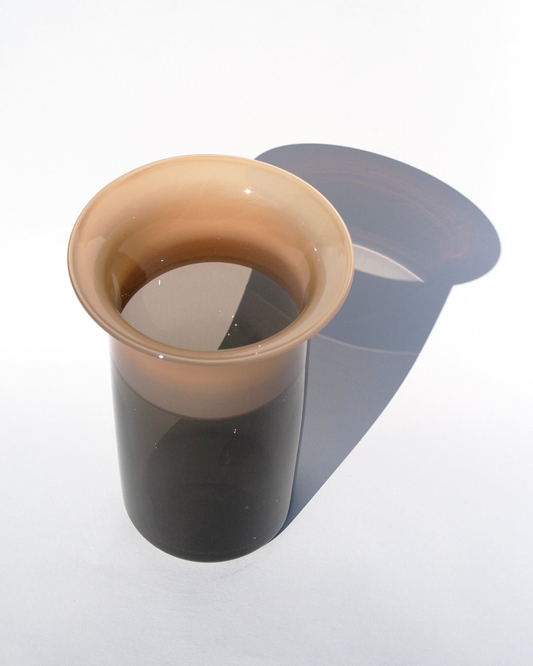 Smoked Apricot Horizon Vase