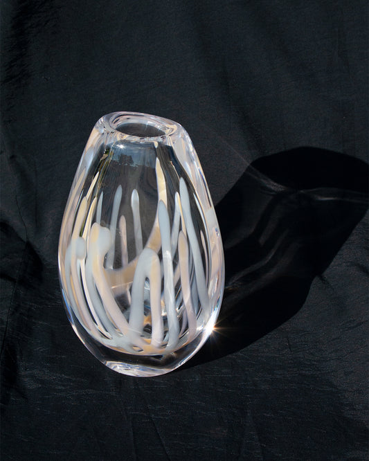 Gentle Reach Triangle Vase