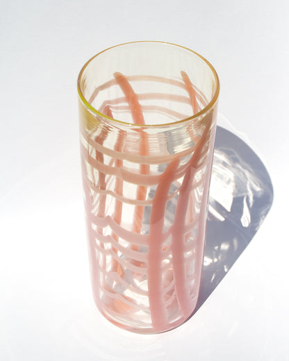 Chiffon Glow Swish Vase