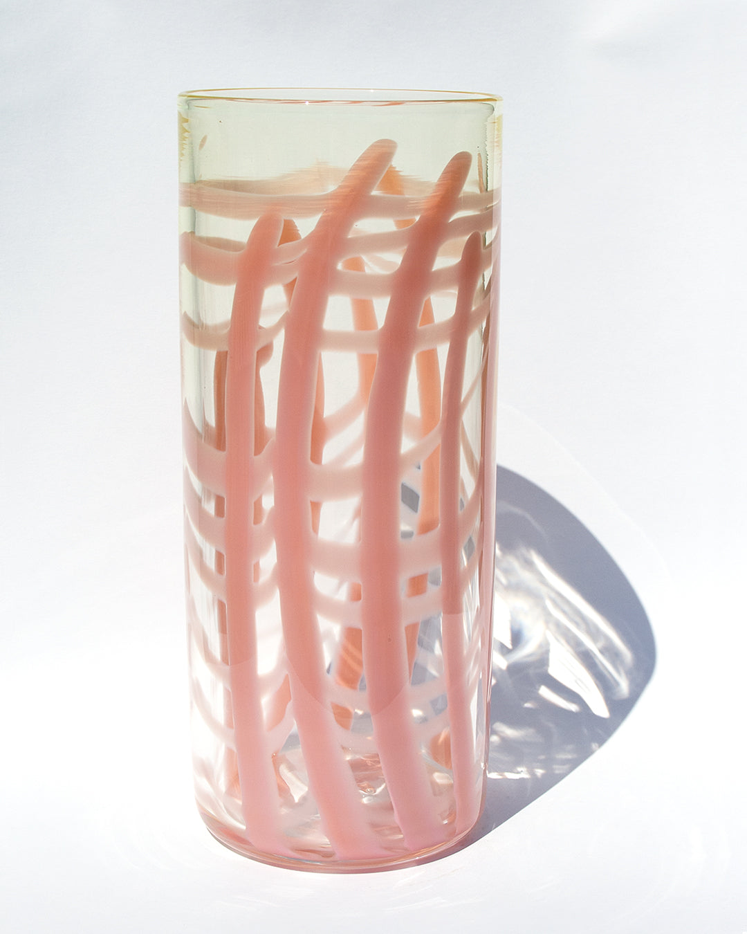 Chiffon Glow Swish Vase