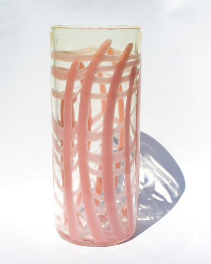 Chiffon Glow Swish Vase