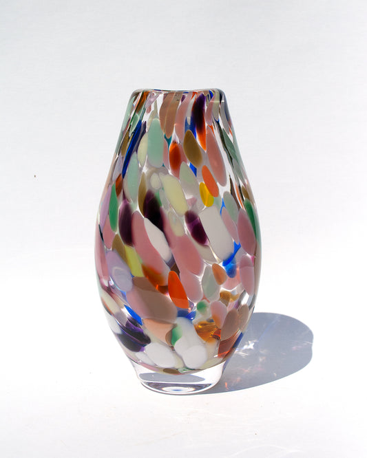 Silk Blouse Triangle Vase