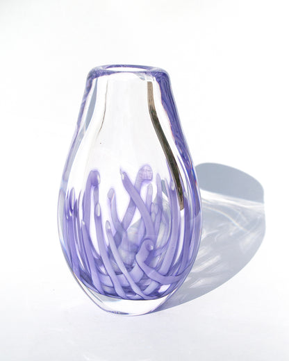 Lilac Licorice Triangle Vase