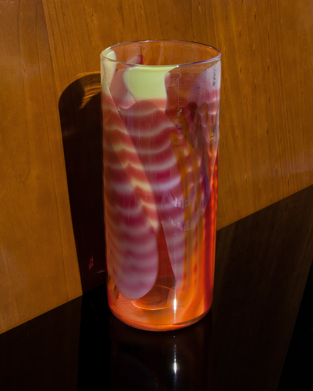 Heavy Citrus Swish Vase