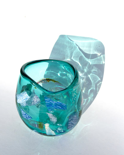Piscean Seaglass Vase