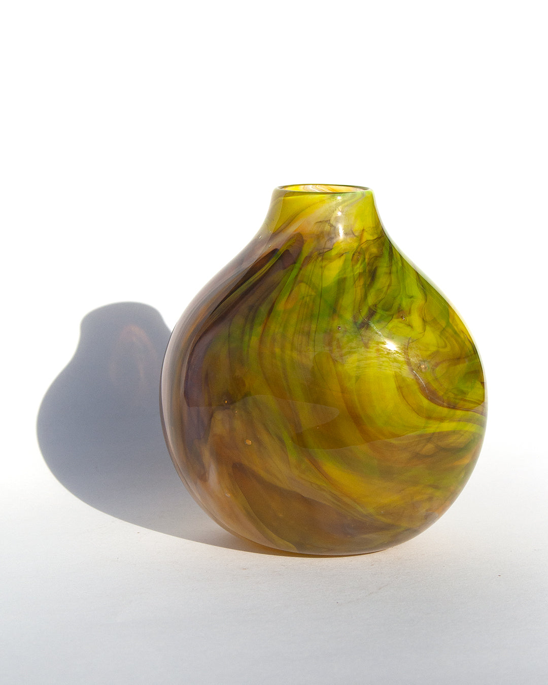 Bottle Blonde Lozenge Vase