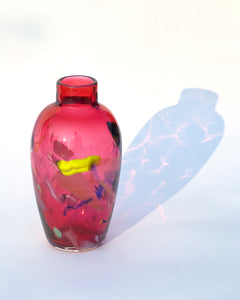 Ruby Nassau Vase