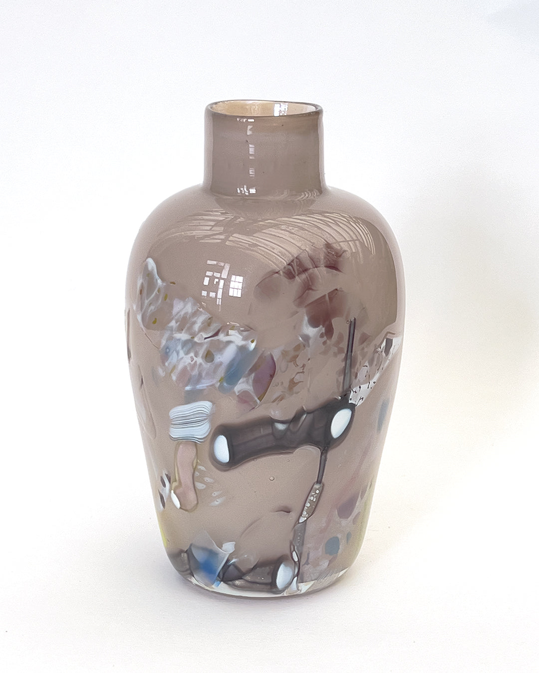 Dusty Mauve Naked Nassau Vase
