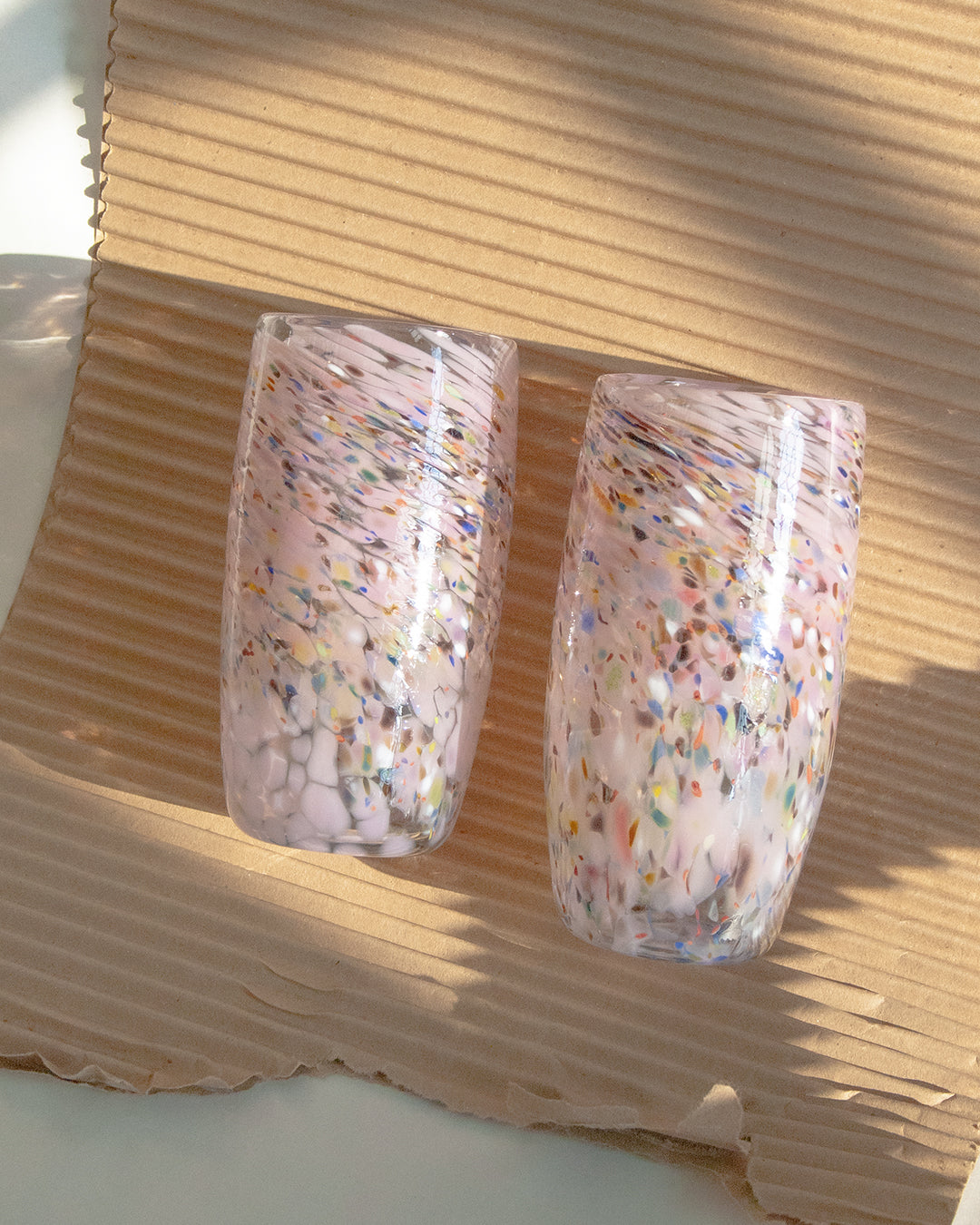 Pink Nassau Speckle Tumbler